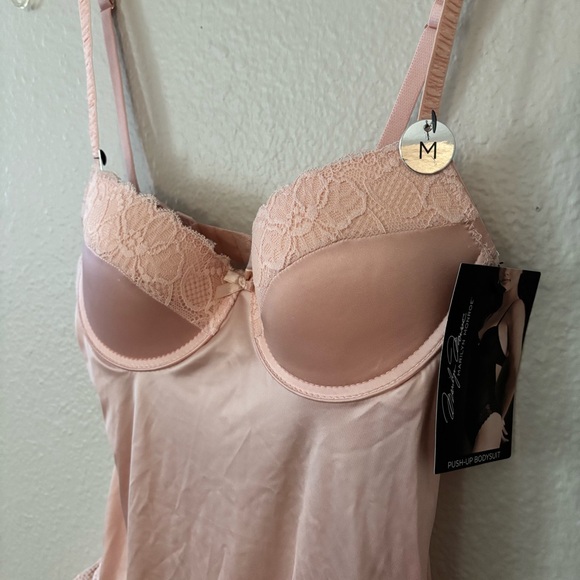 MARYLIN MONROE women’s Push-Up bodysuit Pink size M NWT - Picture 2 of 7